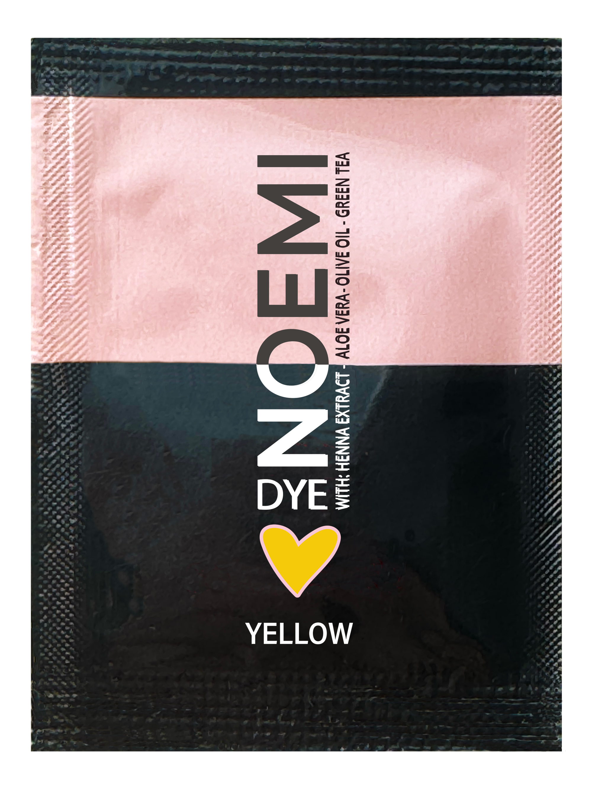 Noemi Tinte Híbrido en Bolsas de 1g – Color Intenso para Cejas y Pestañas - Lash Shop Canarias Eyebrow Tint Amarillo
