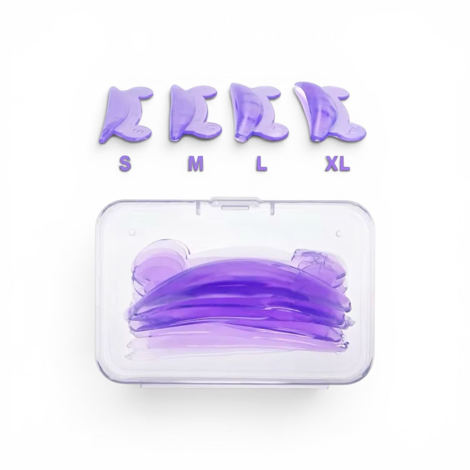 Pads de silicona L&nbsp;Curl para lifting de pestañas, suaves y flexibles para un ajuste cómodo sin irritaciones.