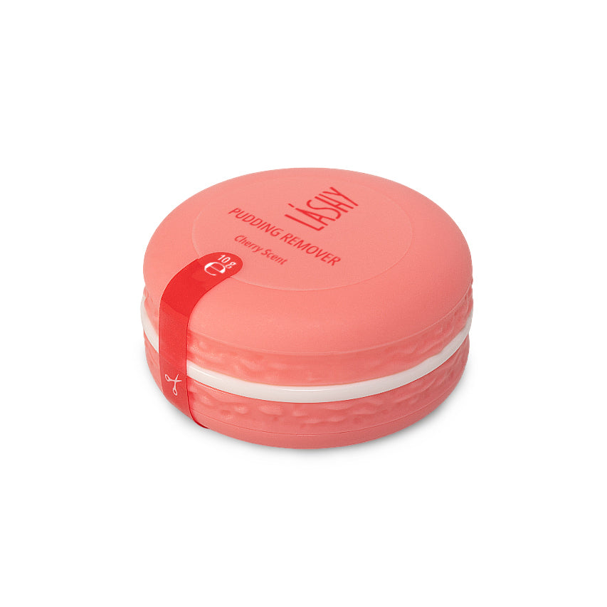 Removedor profesional Lovely con textura pudding para disolver el adhesivo y facilitar la retirada de extensiones de pestañas.