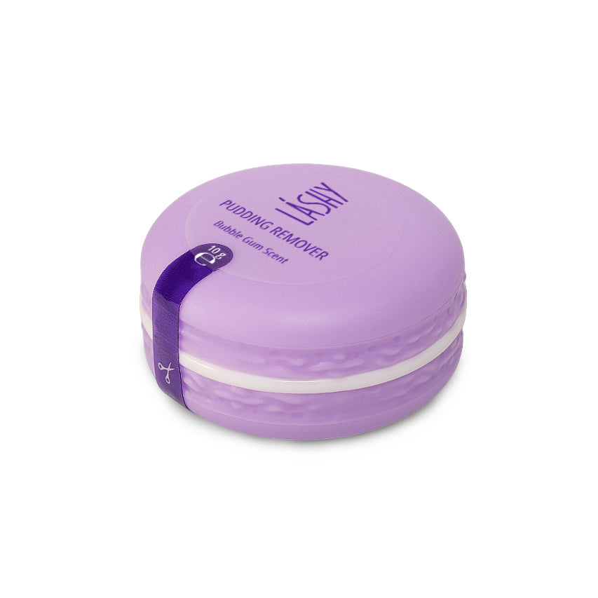 Removedor profesional para extensiones de pestañas con textura pudding y aroma a chicle. Diseñado para facilitar una retirada rápida, limpia y controlada.