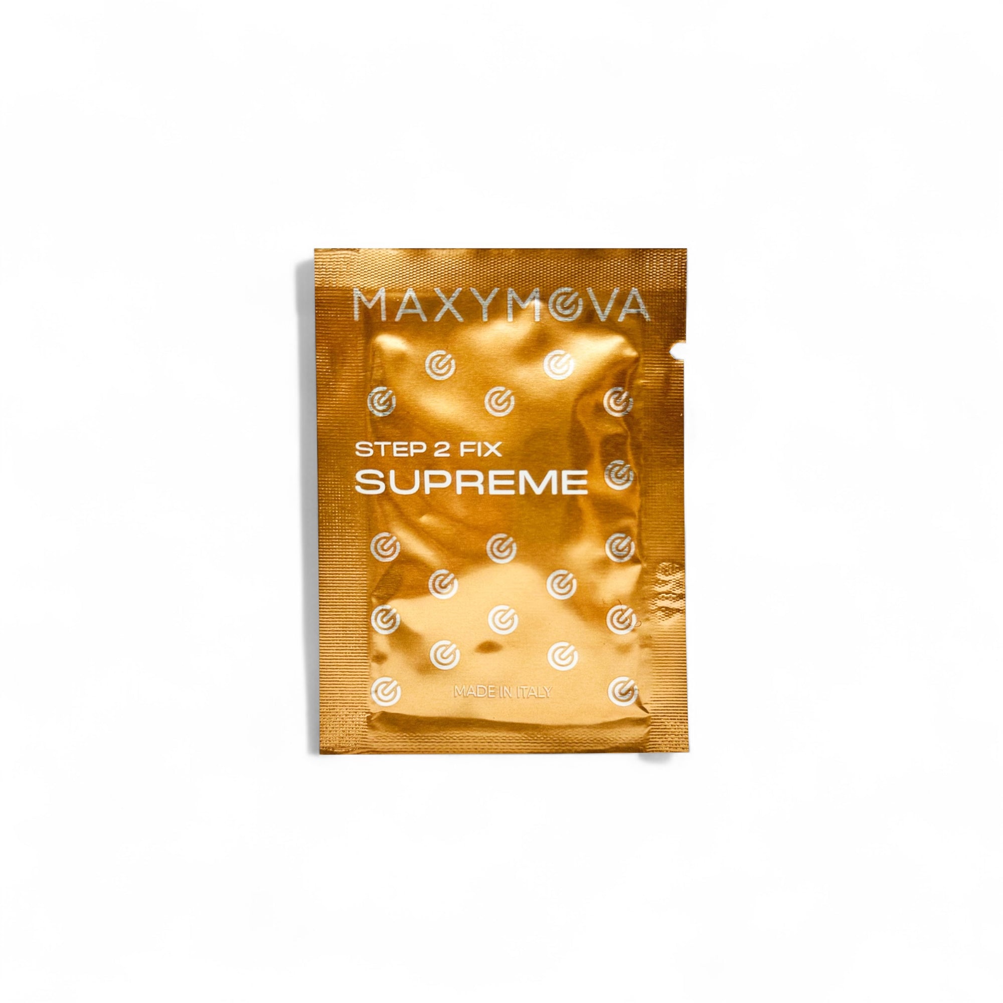 STEP 2 FIX SUPREME fija las pestañas en u forma deaseada.