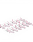 Set de 6 pares de pads de silicona transparente para lifting de pestañas. 
