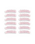 Set de 6 pares de pads de silicona transparente curvatura C para lifting