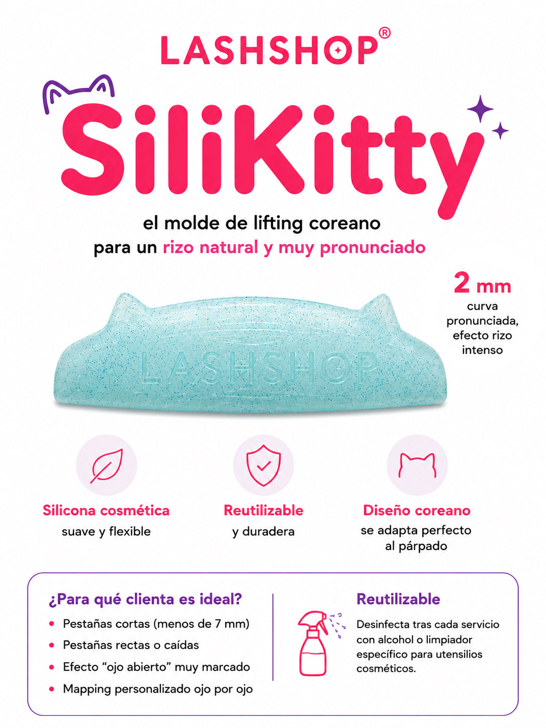 Silikitty Molde de lifting coreano