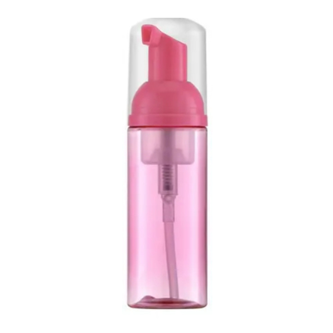 Botella para ESPUMA 60ml / espumadora para champoo de pestañas - Lash Shop Canarias Water Bottles 60ml ROSA transparente