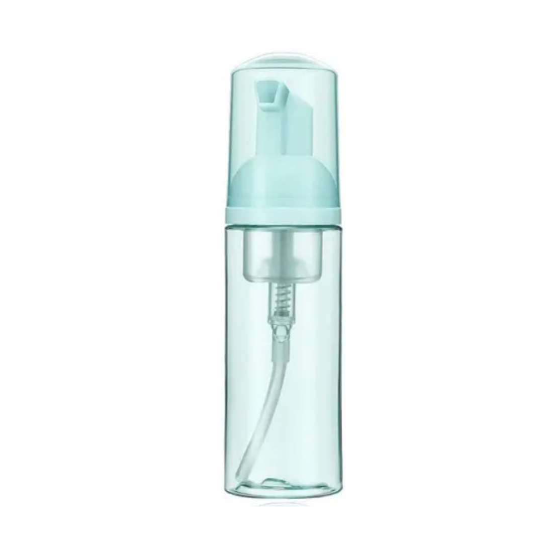Botella para ESPUMA 60ml / espumadora para champoo de pestañas - Lash Shop Canarias Water Bottles 60ml CYAN Transparente