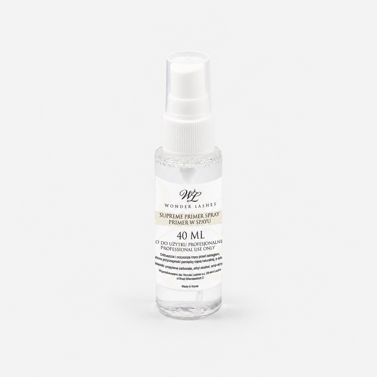 Primer Spray de Wonderlash 