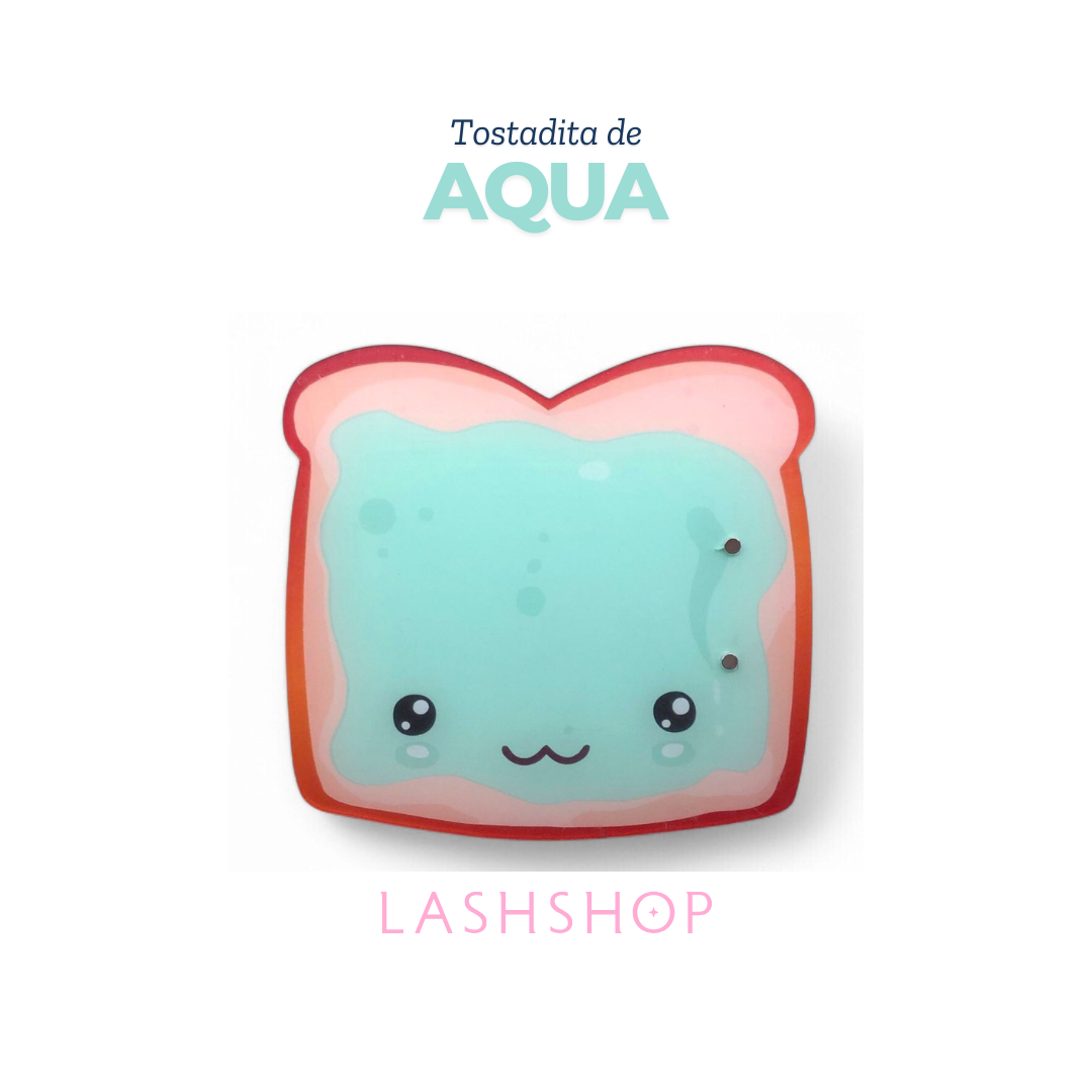Tostaditas Magnéticas para Pestañas – Paleta Kawaii con Imán para Pinzas - Lash Shop Canarias