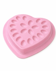 base para pegamento de pestañas lashshop en forma de corazon