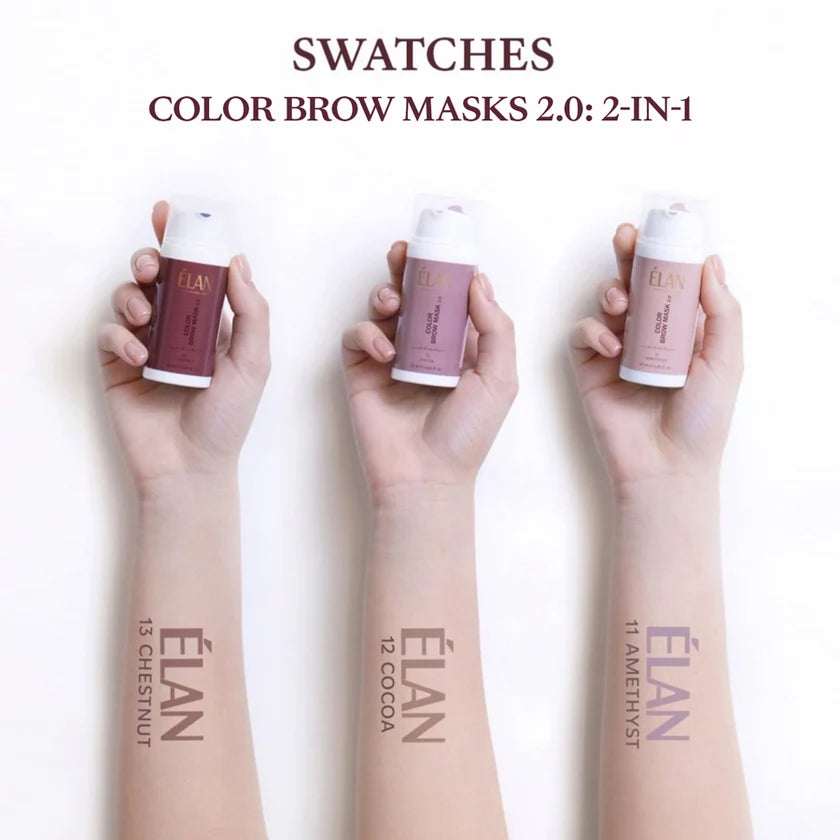 Élan Color Brow Mask - 2.0: Mascarilla Tonificante 2-en-1