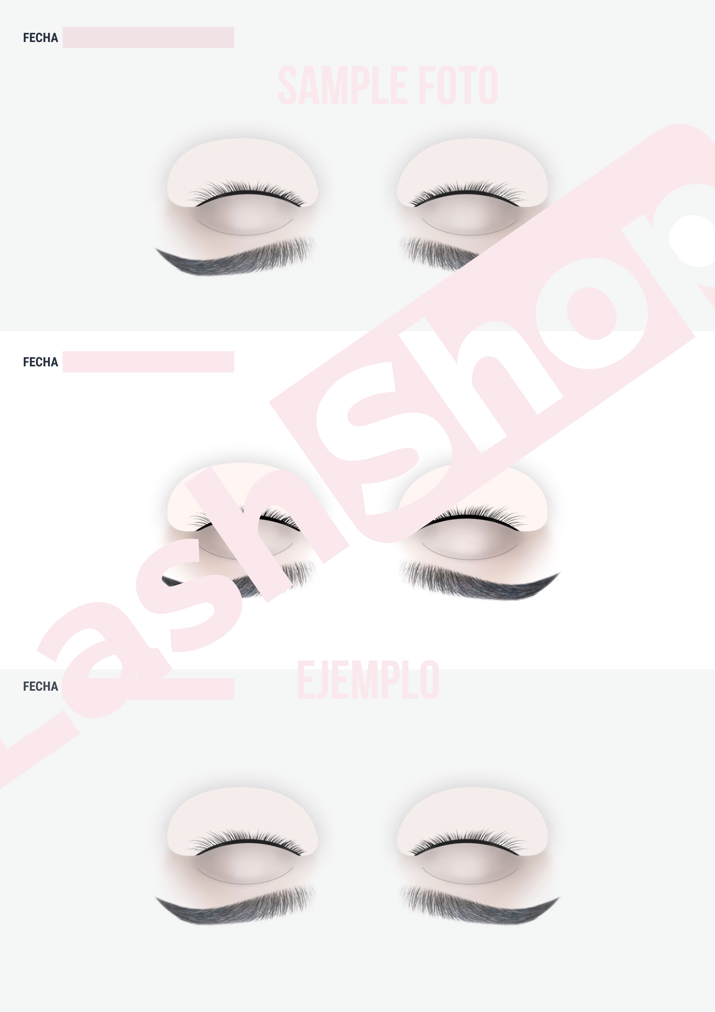 KIT PRO 2 + 1 Analisis Diseño de Mirada con GUIA PRO para extensiones - Lash Shop Canarias