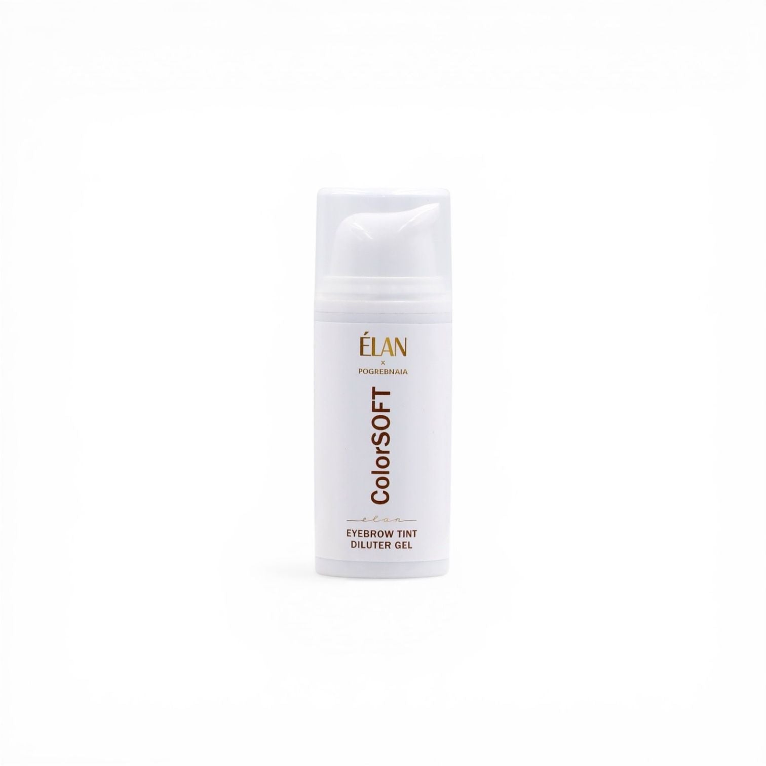 Gel diluyente ÉLAN ColorSOFT para suavizar y diluir la intensidad de los tintes de cejas.