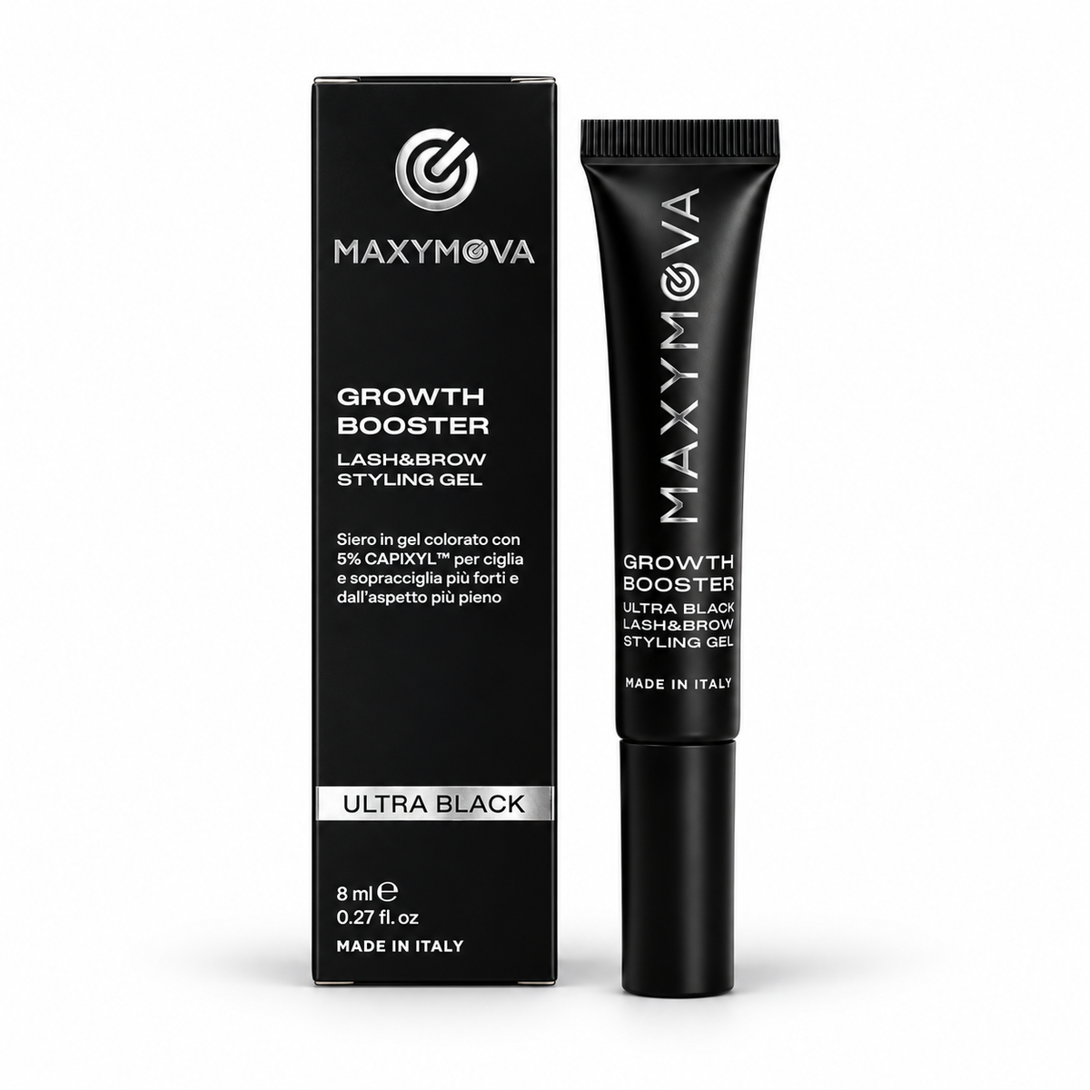 Growth booster ultra black tipo rimer para pestañas