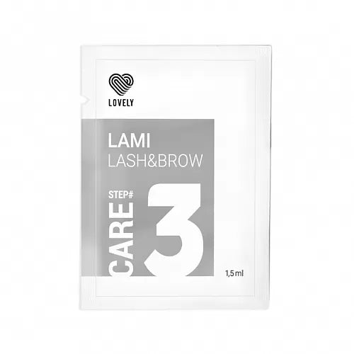 Lami Lash & Brow Step 3: CARE