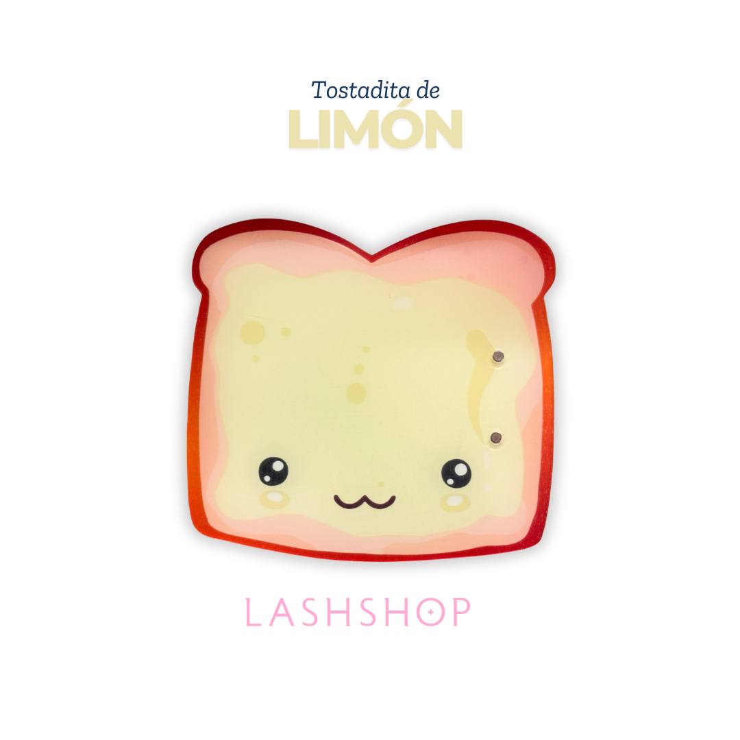 Tostaditas Magnéticas para Pestañas – Paleta Kawaii con Imán para Pinzas - Lash Shop Canarias