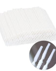 Microcepillos PUNTA LARGA para extensiones de pestañas y lifting de pestañas - Lash Shop Canarias Eyelash Extensions Accessories Blanco 100 un