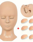 Maniquí CABEZAL MULTI USO para Extensiones de Pestañas, Masaje, Maquillaje - Lash Shop Canarias Display Mannequins Default Title