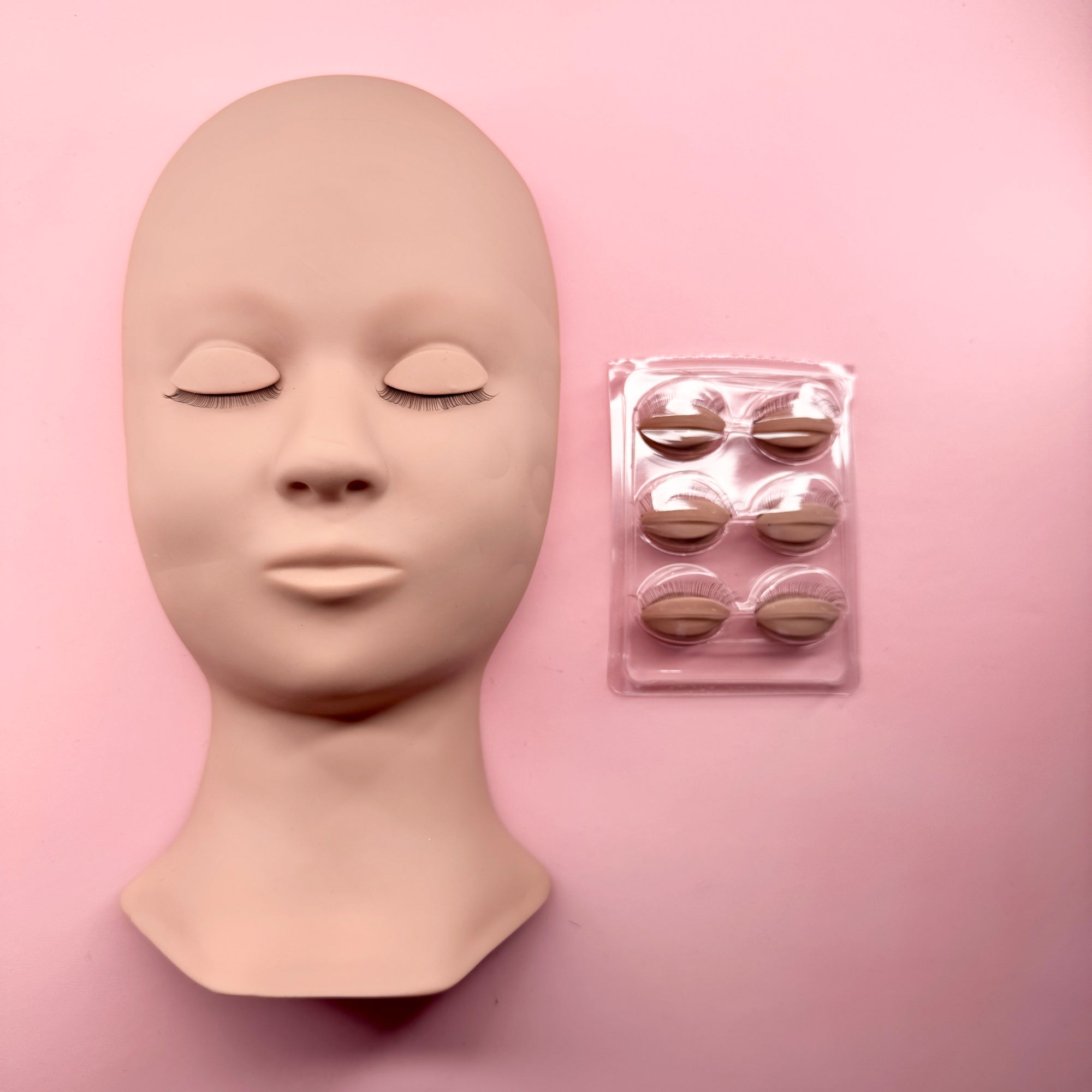 Maniquí CABEZAL MULTI USO para Extensiones de Pestañas, Masaje, Maquillaje - Lash Shop Canarias