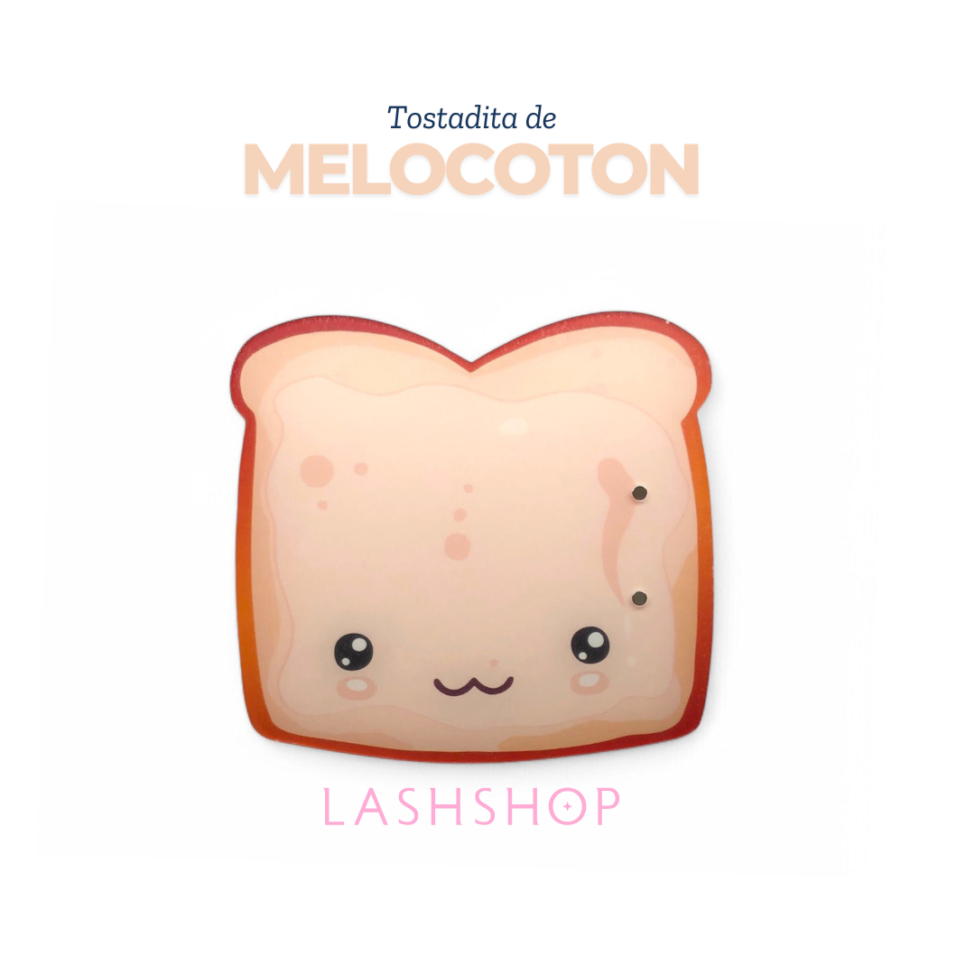 Tostaditas Magnéticas para Pestañas – Paleta Kawaii con Imán para Pinzas - Lash Shop Canarias