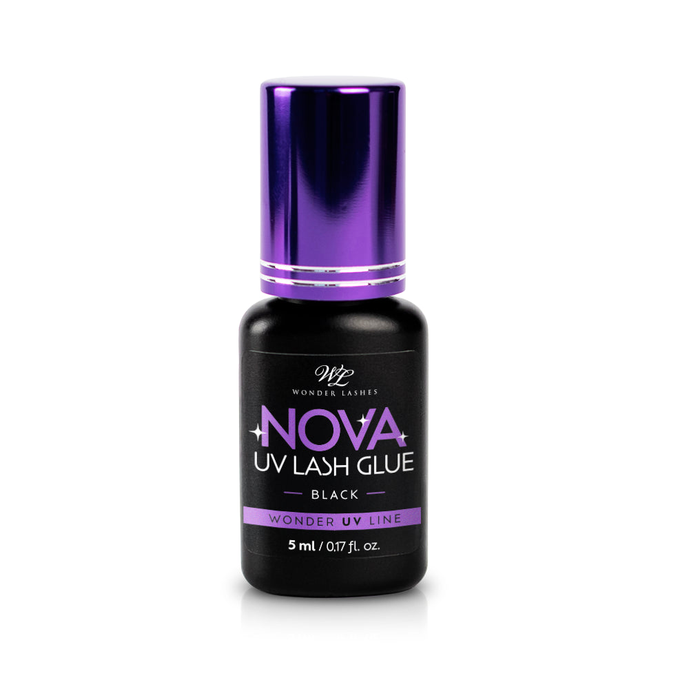 Pegamento UV NOVA para extensiones de pestañas con Lámpara UV