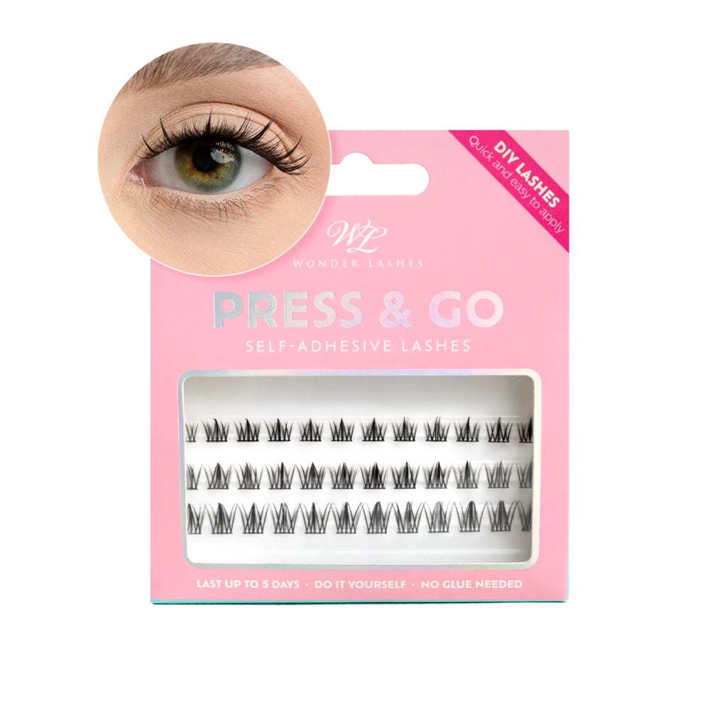 Pestañas autoadhesivas Press & Go Kim Effect Wonder Lashes MIX 8-12 mm