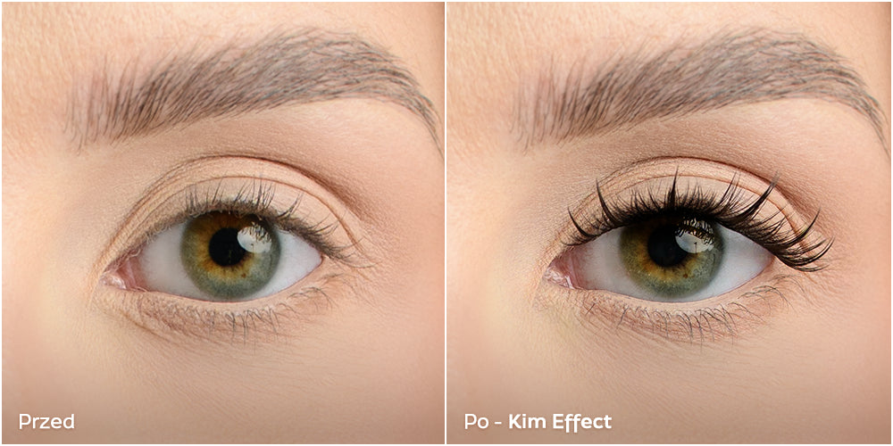 Efecto Kim con pestañas Press & Go Wonder Lashes