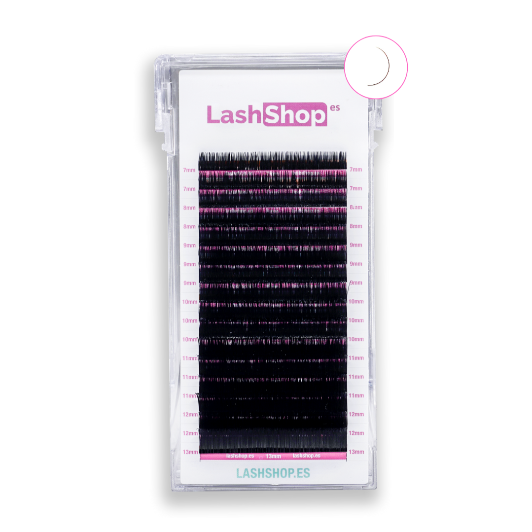 CLÁSICAS SILK/SEDA - MIX - Lash Shop Canarias Eyelash Extensions 0.03 / C / 7-13mm