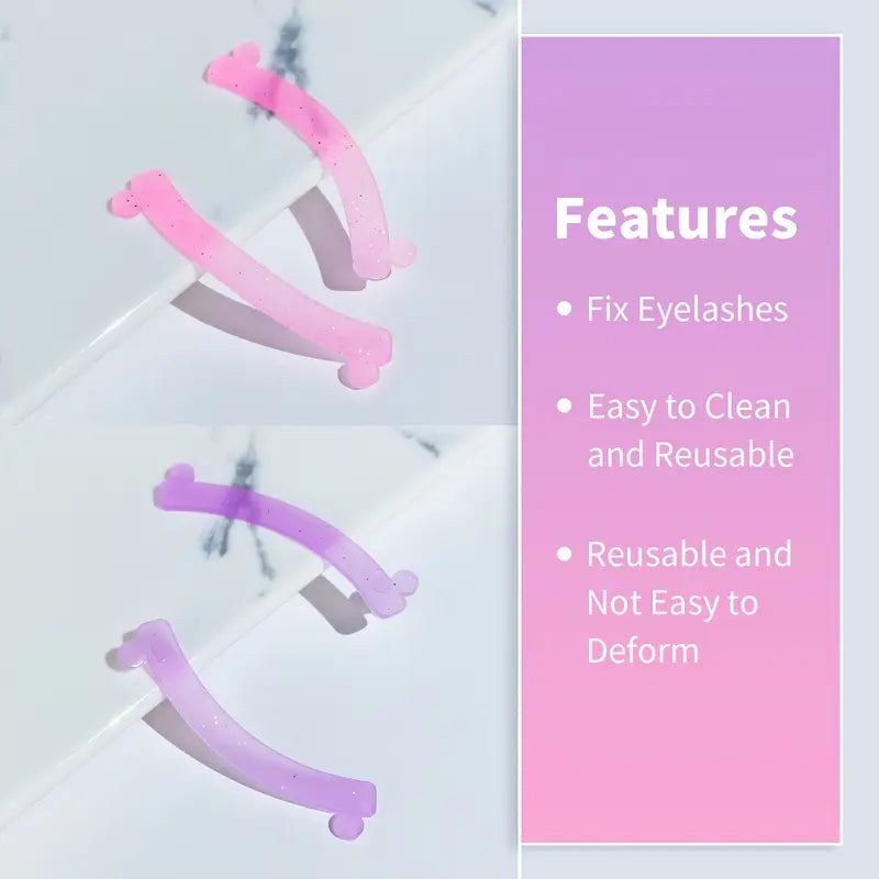 Almohadillas en forma de tira para lifting - Lash Shop Canarias Lash Lift Silicone Pads Rosa