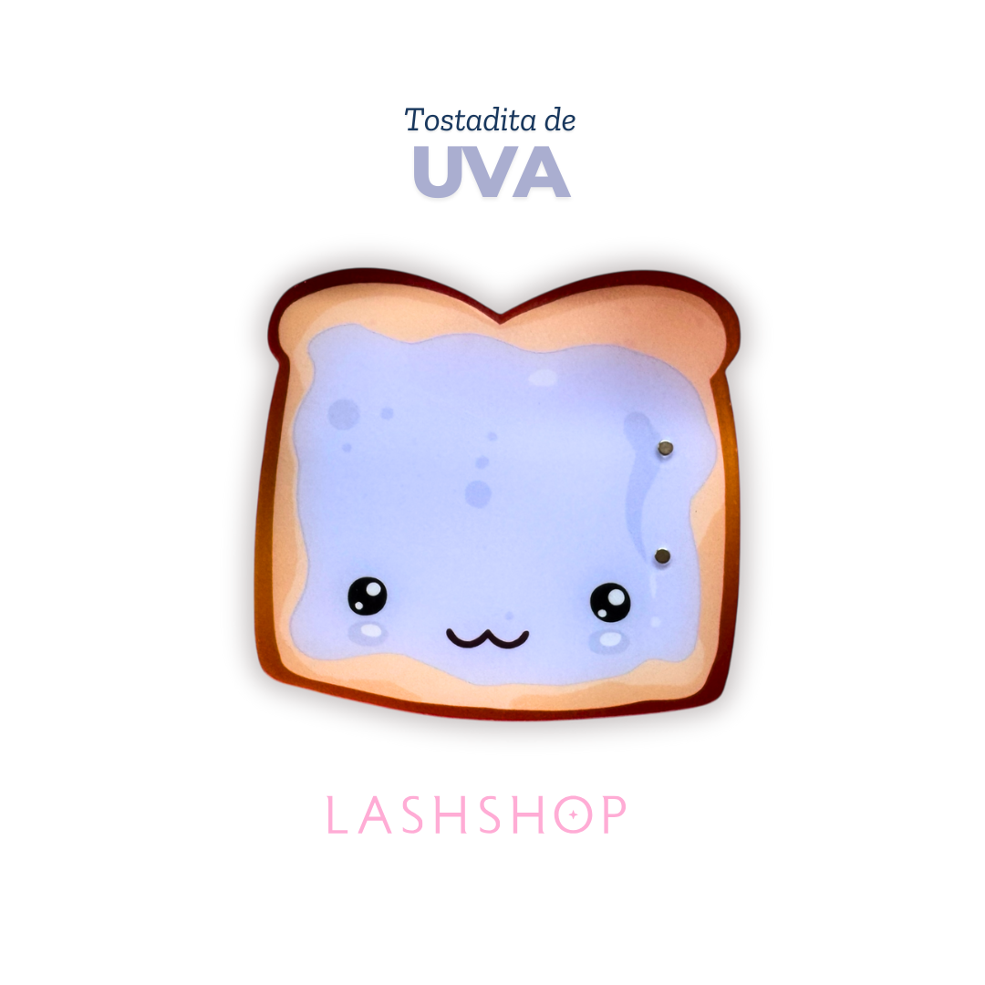 Tostaditas Magnéticas para Pestañas – Paleta Kawaii con Imán para Pinzas - Lash Shop Canarias