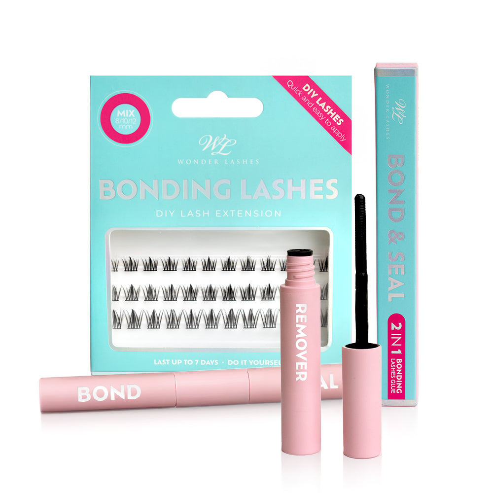 Kit Bonding Lashes DIY Wonder Lashes con Bond & Seal y Remover