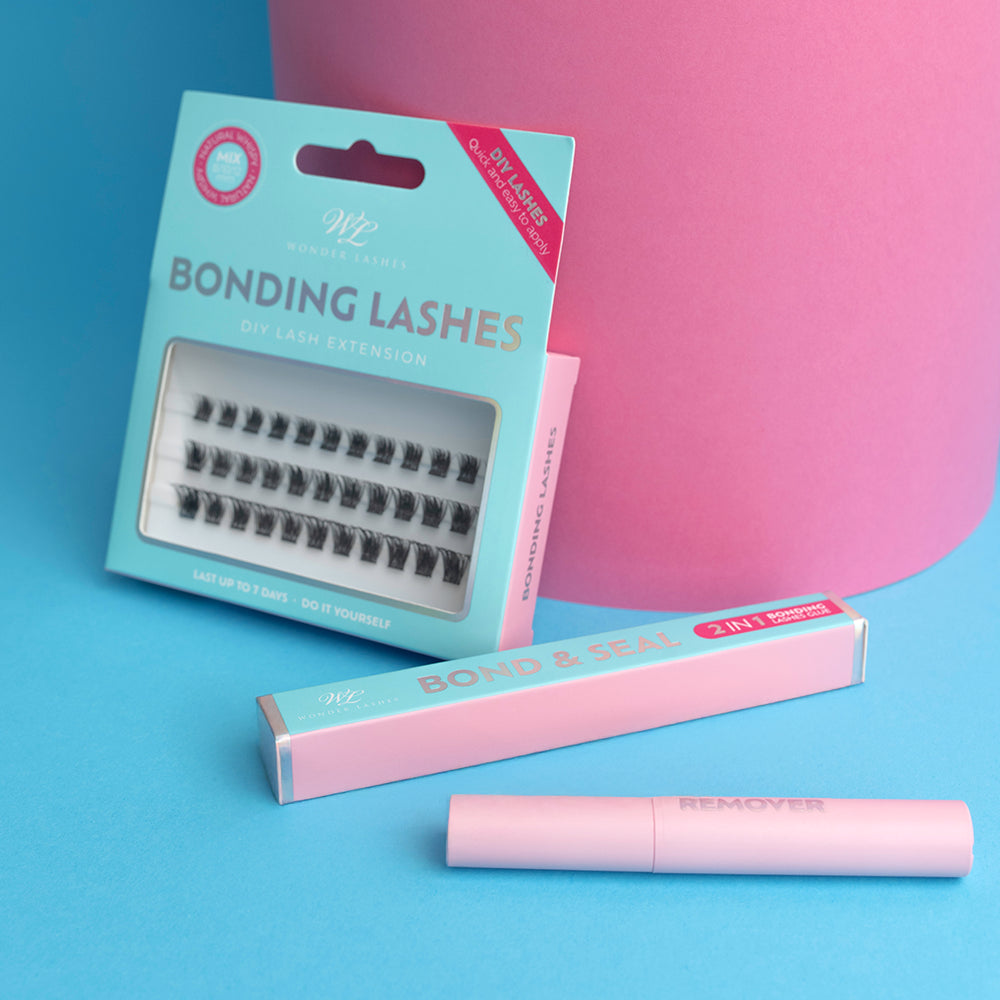 Contenido del kit de pestañas bonding DIY