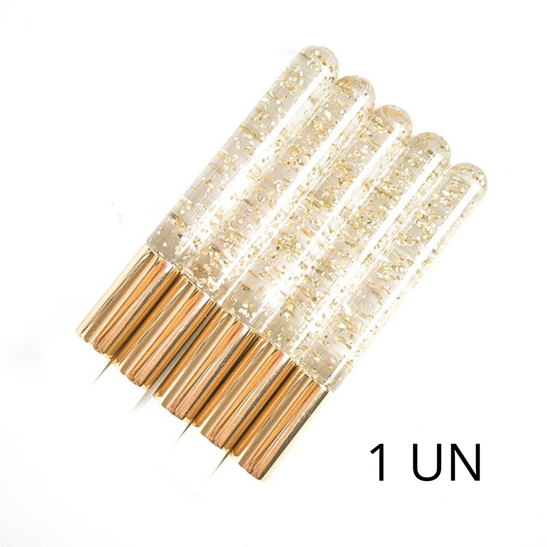 BROCHES DELUXE/Pinceles para limpieza de pestañas - Lash Shop Canarias Herramientas de Pestañas Oro
