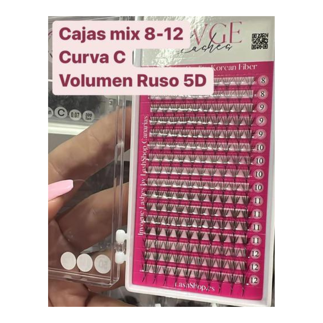 5D VOLUMEN PRO FAN - MEDIDAS INDIVIDUALES (OUTLET) - Lash Shop Canarias