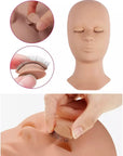 Maniquí CABEZAL MULTI USO para Extensiones de Pestañas, Masaje, Maquillaje - Lash Shop Canarias Display Mannequins Default Title