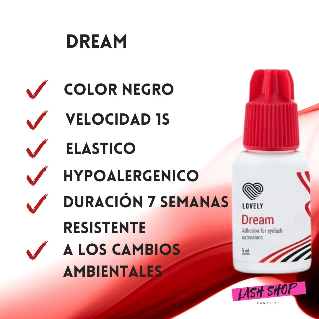 Lovely DREAM GLUE / 1s glue for eyelash extensions