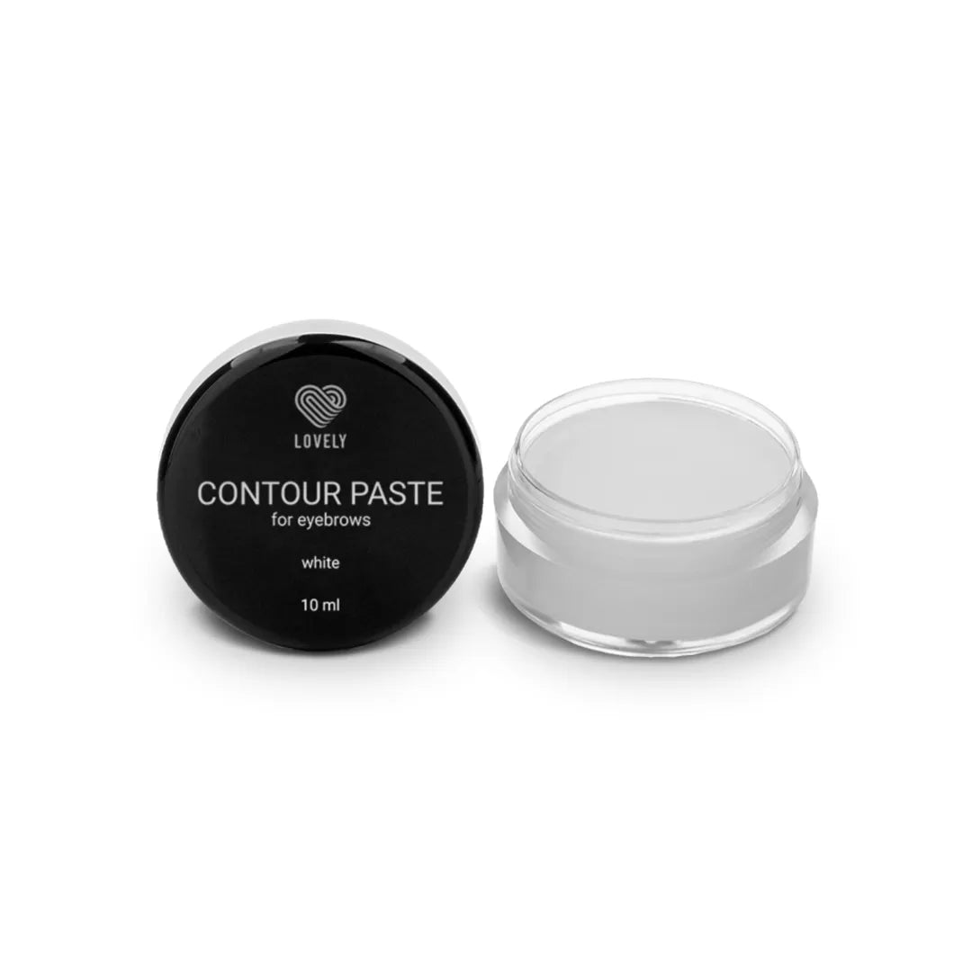 PASTA BLANCA PARA CONTORNAR CEJAS 10g (marca LOVELY) - Lash Shop Canarias