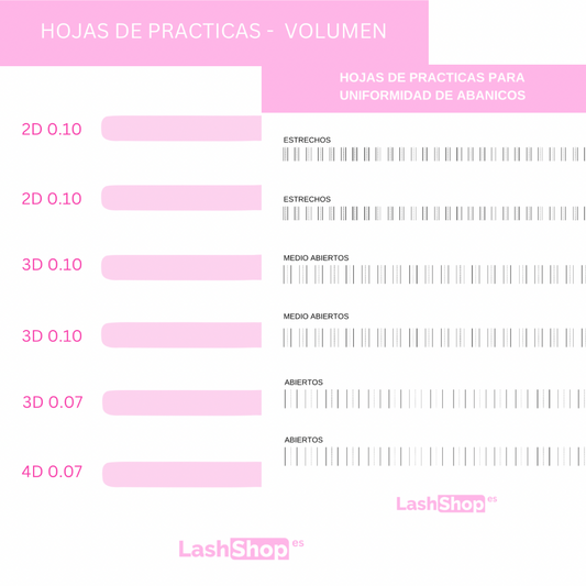Practice Sheets - Volume 2D - 5D