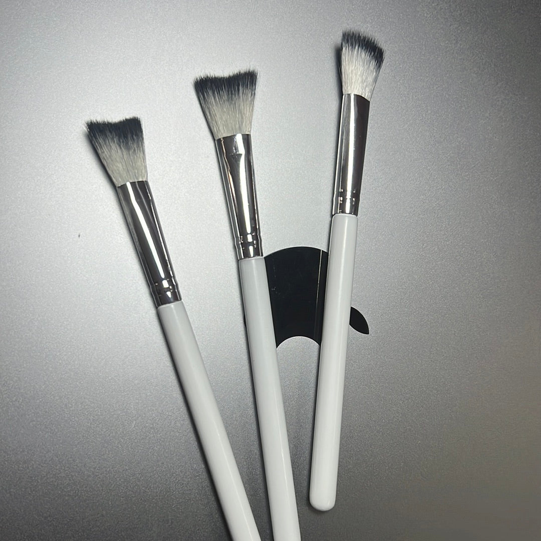 BROCHAS DELUXE forma U / Pinceles para limpieza de pestañas profesional - Lash Shop Canarias Herramientas de Pestañas Plateado