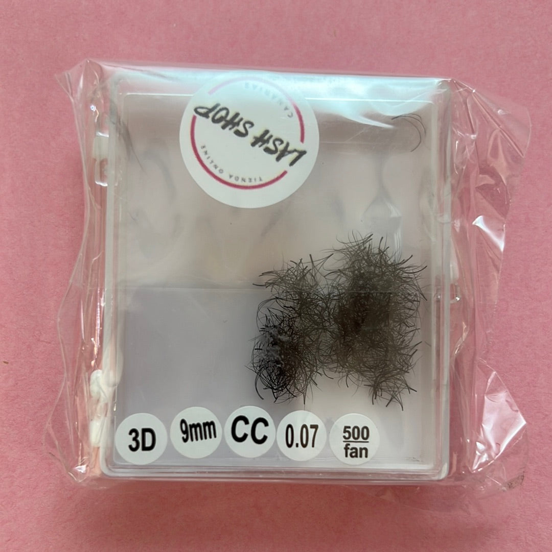 3D VOLUMEN PRO FAN - MEDIDAS INDIVIDUALES - Lash Shop Canarias False Eyelashes C / 14mm