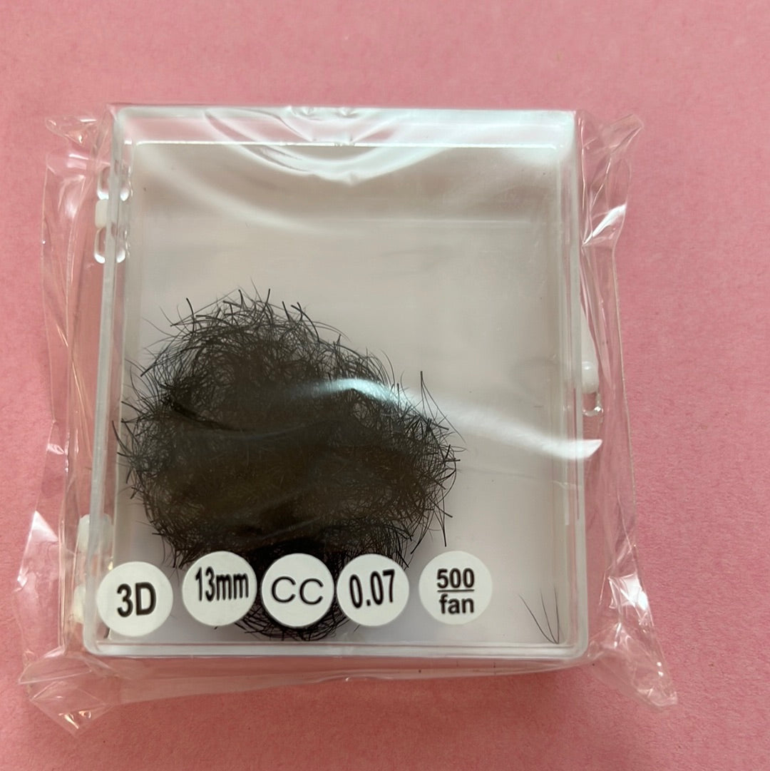 3D VOLUMEN PRO FAN - MEDIDAS INDIVIDUALES - Lash Shop Canarias False Eyelashes C / 14mm
