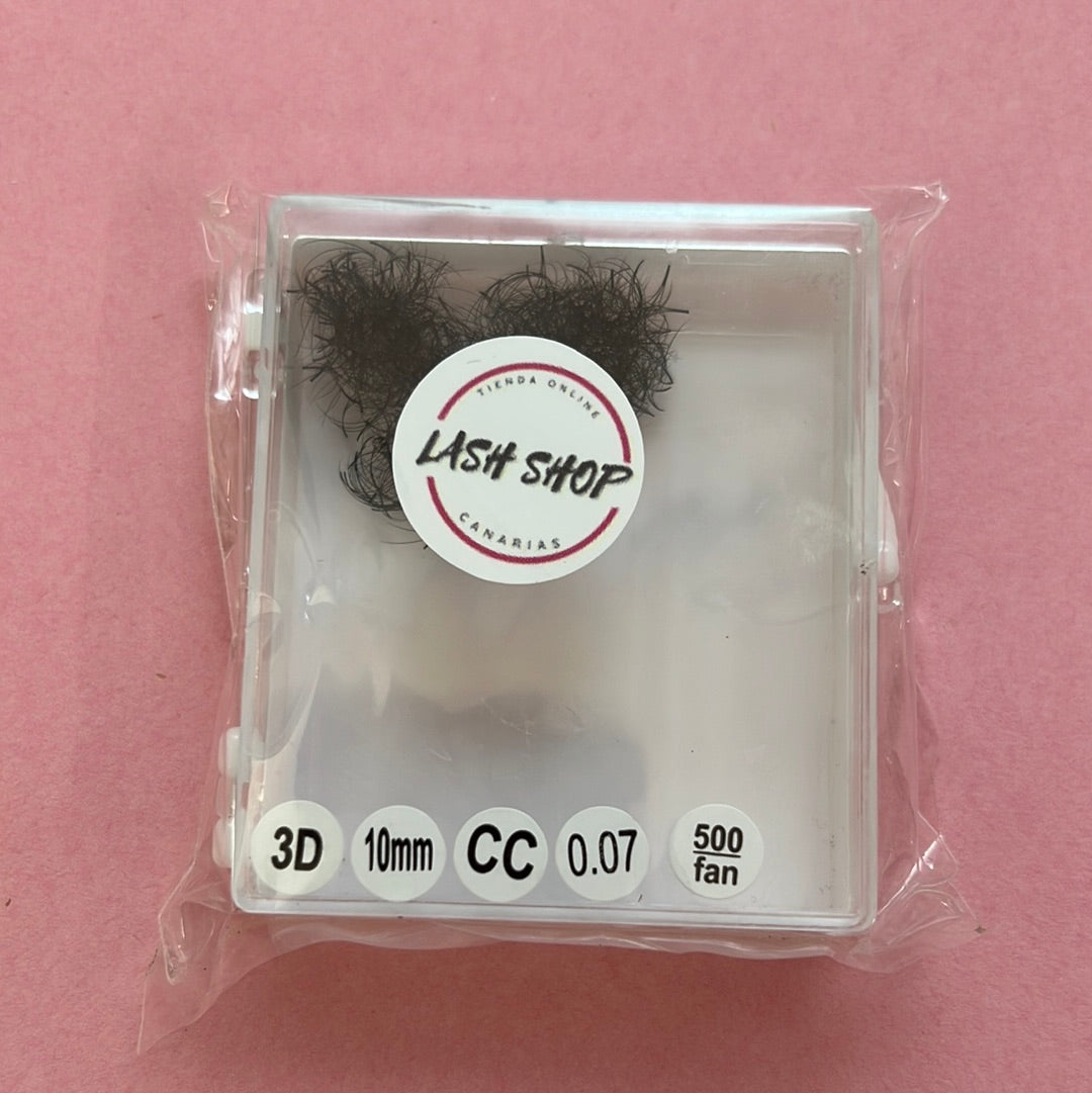 3D VOLUMEN PRO FAN - MEDIDAS INDIVIDUALES - Lash Shop Canarias False Eyelashes C / 14mm