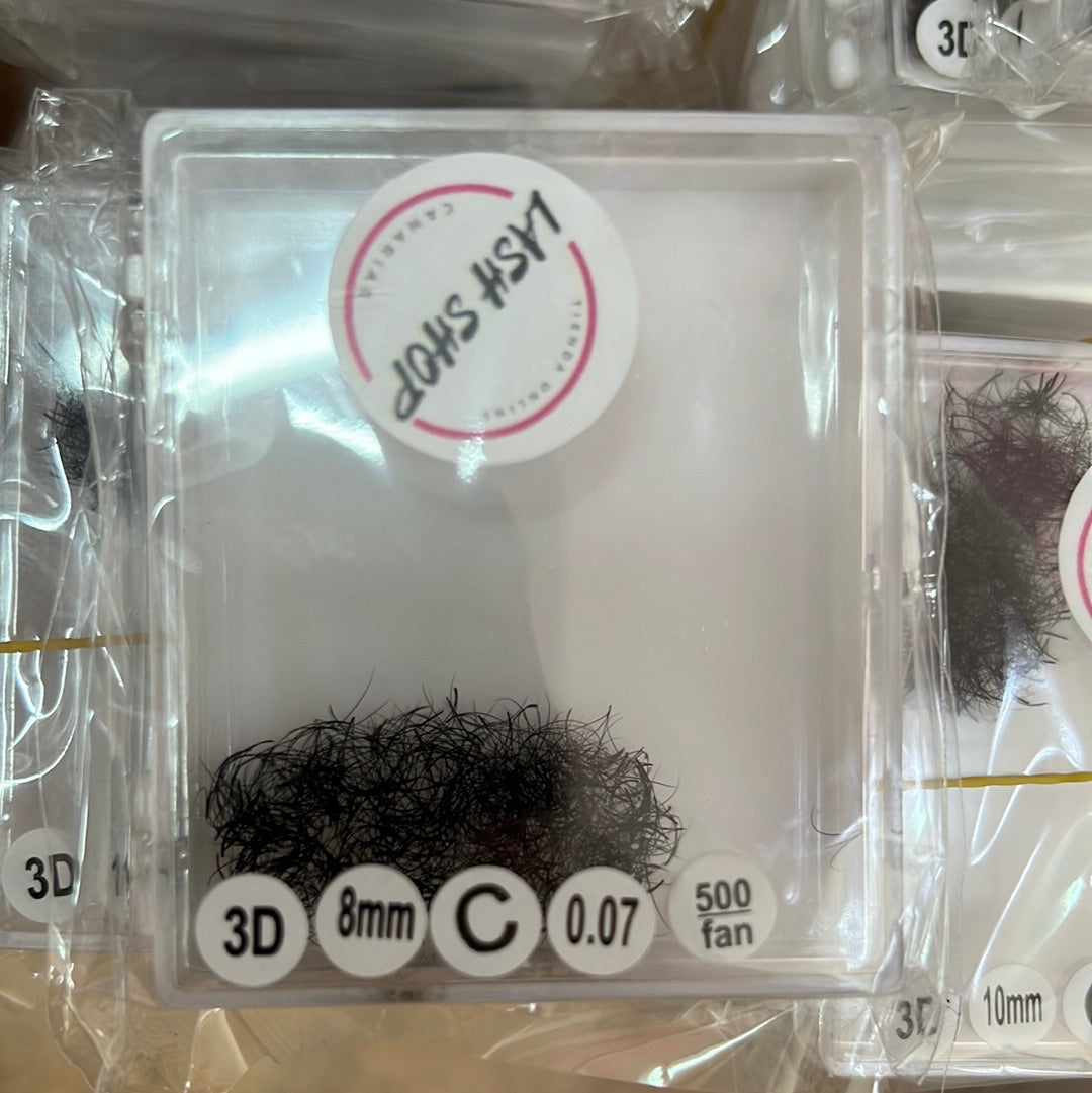 3D VOLUMEN PRO FAN - MEDIDAS INDIVIDUALES - Lash Shop Canarias