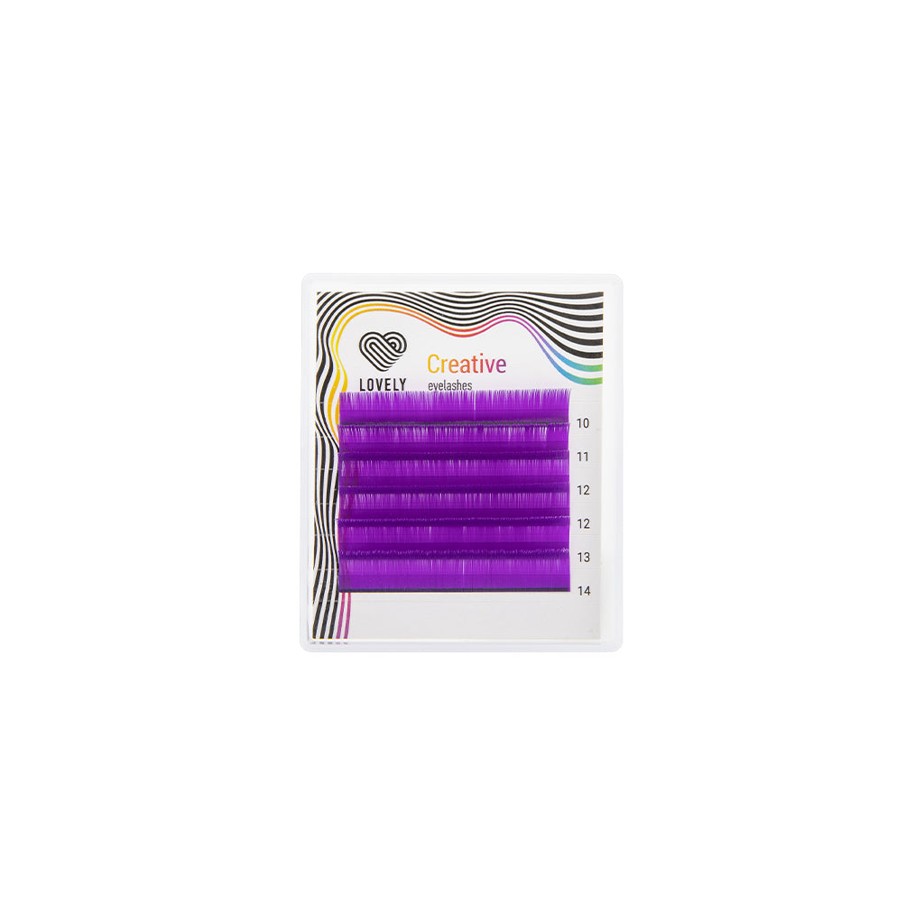 COLOR LASHES - MINI (LOVELY CREATIVE) - Lash Shop Canarias Azul Ombre C+ 0.07mm 10-14mm