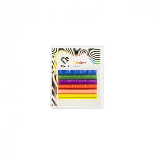 COLOR LASHES MINI - MULTICOLOR (LOVELY CREATIVE) - Lash Shop Canarias Eyelash Extensions C / 0.07 / 8